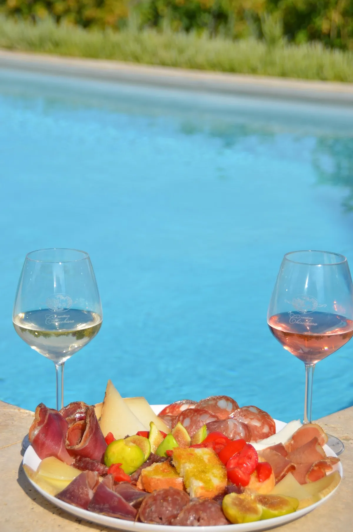 Countryside family winery lunch on a montepulciano vineyard tour with Tuscan lunch near Montepulciano, Italy